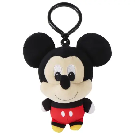 Disney Mickey Smile 3D Plüschfigur mit Anhänger, Taschenanhänger 13 cm Produktfoto