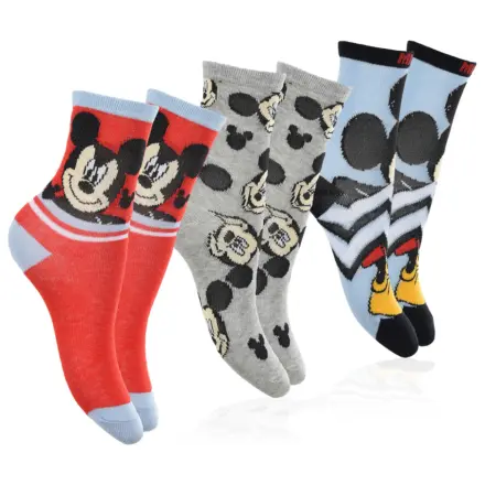 Disney Mickey Stride rote Kinder Socken 31/34 Produktfoto