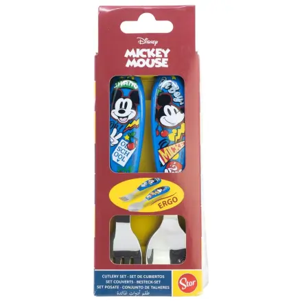Disney Mickey True Champions Metall Ergo Besteckset - 2-teilig Produktfoto