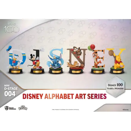 Disney Mini Diorama Stage Statuen 6-er Pack 100 Years of Wonder-Disney Alphabet Art 10 cm termékfotója