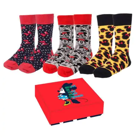 Disney Socken 3er-Pack Believe In Your Inner Minnie 35-41 Produktfoto