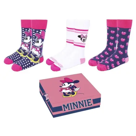 Disney Socken 3er-Pack Minnie Mouse 36-41 Produktfoto