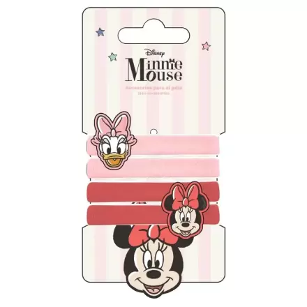 Disney Minnie Set mit 4 Haargummis scrunchies Produktfoto