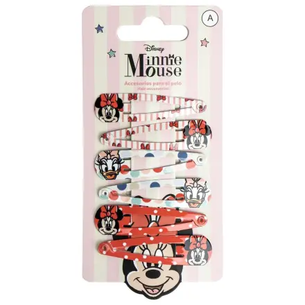 Disney Minnie 6 Stück Haarspangen Produktfoto