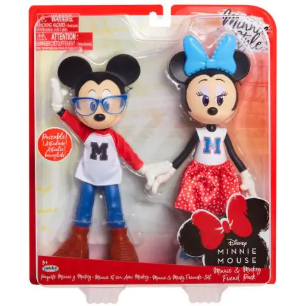 Disney Minnie and Mickey 2-er Pack Puppen 24cm Produktfoto