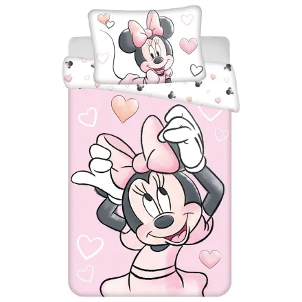 Disney Minnie Blush Pink Kinder Kleinkind Bettbezug Produktfoto