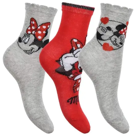 Disney Minnie Mouse Rote Schleife Kindersocken 31/34 Produktfoto