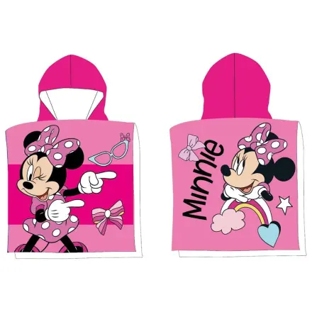 Disney Minnie Fashion Fun Strandtuch Poncho 50x100 cm Produktfoto