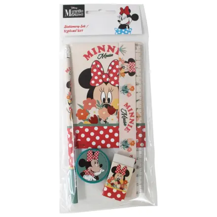 Disney Minnie Floral Schreibwaren-Set 5 Teile Produktfoto