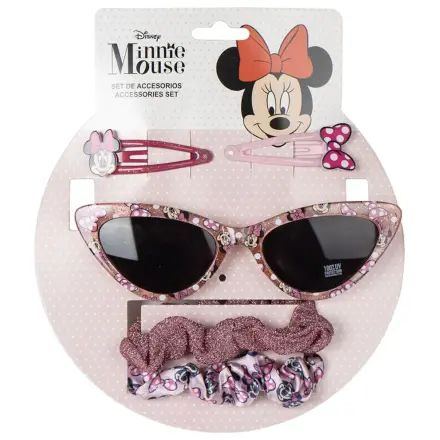 Disney Minnie Glitzer Sonnenbrillen und Haar Accessoire Set Produktfoto
