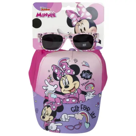 Disney Minnie Go For It Sonnenbrille und Baseballmütze Set Produktfoto