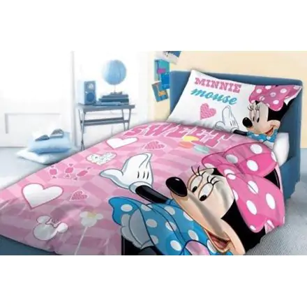 Disney Minnie Kinder Bettbezug 100x135cm, Kissenbezug 40x60cm Produktfoto