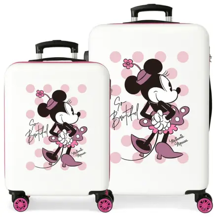 Disney Minnie Have A Good Time ABS 2-teiliges Trolley Koffer Set 55/65 cm Produktfoto