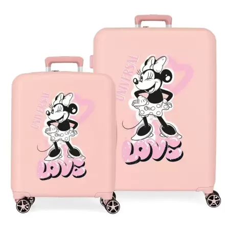 Disney Minnie Heart ABS 2-er Pack Trolley Koffers termékfotója