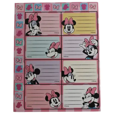 Disney Minnie Joy Notizbuchetikett mit Aufklebern 16 Stück Produktfoto