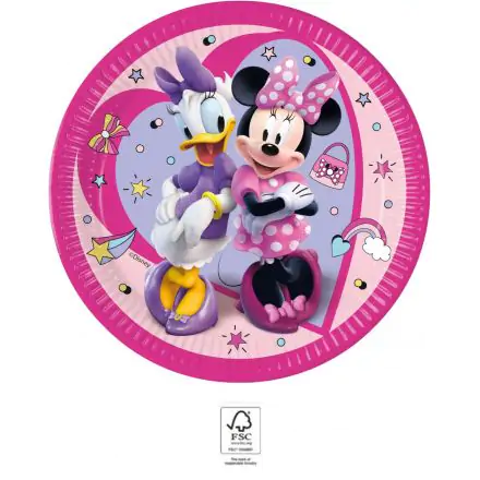 Disney Minnie Junior Pappteller 8 Stück 23 cm FSC Produktfoto
