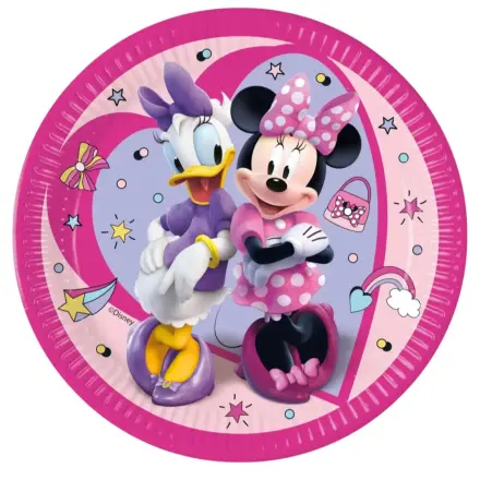 Disney Minnie Junior Pappteller 8 Stück 23 cm FSC Produktfoto