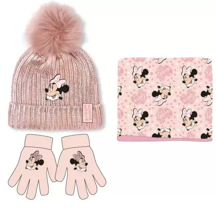 Disney Minnie Paket mit Schal, Mütze und Handschuhen für Kinder termékfotója