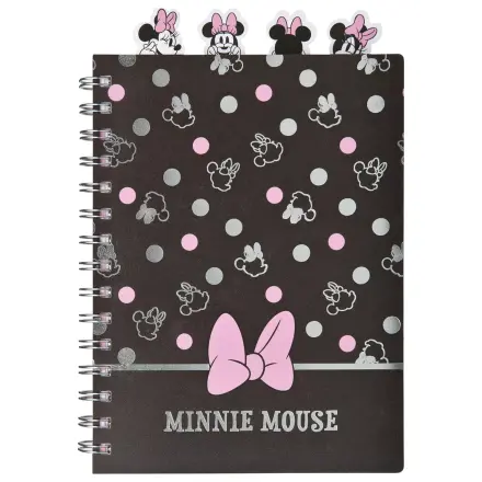 Disney Minnie Love Your Life A5 Notizbuch mit Trennblättern Produktfoto