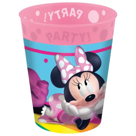 Disney Minnie Makes Me Smile Mikro Premium Plastikbecher Set von 4, 250 ml Produktfoto