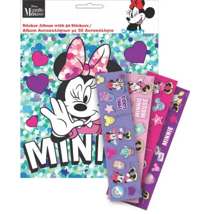 Disney Minnie Sticker Album mit 50 Stickern Produktfoto