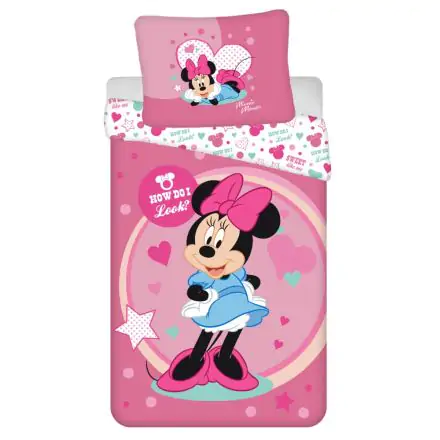 Disney Minnie Mikrofaser Bettbezug 140x200cm, 70x90cm Produktfoto