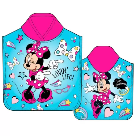 Disney Minnie Microfaser Poncho Handtuch Produktfoto