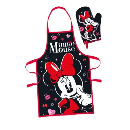 Disney Minnie Mouse Damen Schürzen 2-teiliges Set Produktfoto