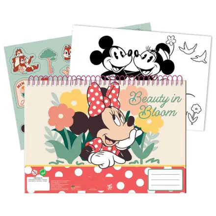 Disney Minnie Nomadic Spirit A/4 Spiral-Skizzenbuch mit 40 Aufklebern Produktfoto