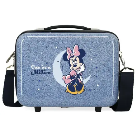 Disney Minnie One In A Million Denim ABS anpassbarer Beauty Case 29cm Produktfoto