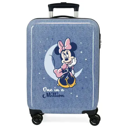 Disney Minnie One In A Million Denim ABS Trolley Koffer 55cm Produktfoto