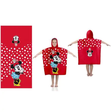 Disney Minnie Baumwolle Poncho Handtuch Produktfoto