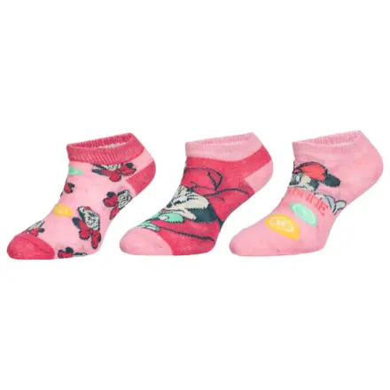 Disney Minnie Pinky Bow Kinder Geheim Socken 27/30 Produktfoto