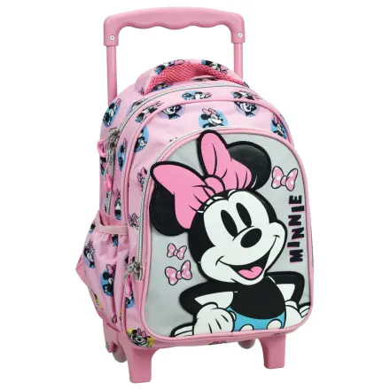 Disney Minnie Pretty in Pink Rollende Vorschulrucksacktasche, Tasche 30 cm Produktfoto