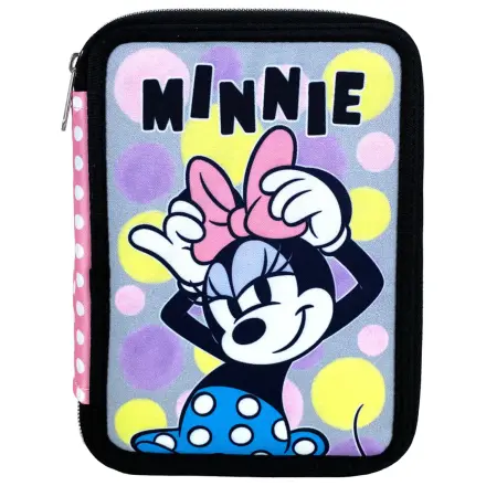 Disney Minnie Pretty in Pink Gefülltes Doppelstock Federmäppchen Produktfoto