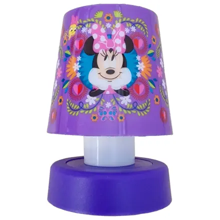 Disney Minnie Purple mini Schreibtischlampe 11 cm Produktfoto