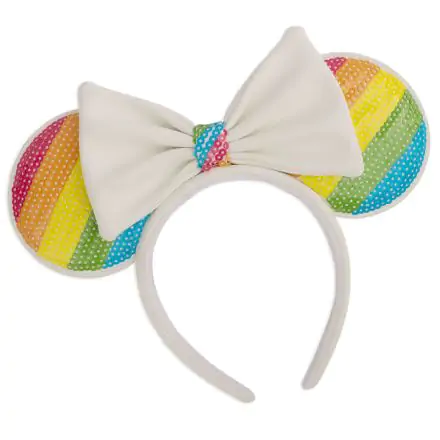 Disney by Loungefly Haarreif Sequin Rainbow Minnie Ears termékfotója
