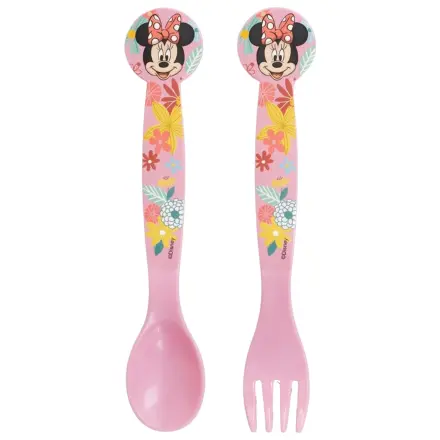 Disney Minnie Spring Plastik-Besteck-Set - 2 Stück Produktfoto
