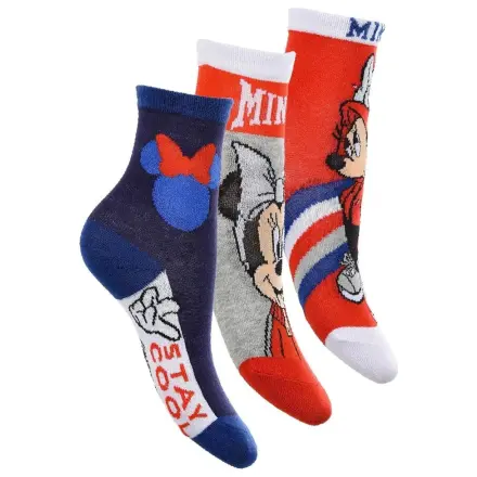 Disney Minnie Stay Cool Rote Kindersocken 31/34 Produktfoto