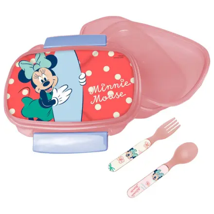 Disney Minnie Summer Sandwich Dose + Besteck Set Produktfoto
