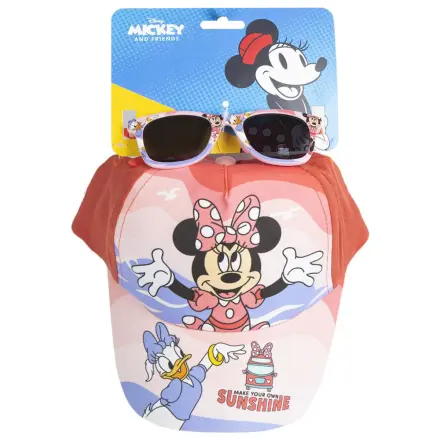 Disney Minnie Sunshine Sonnenbrille und Baseballkappen-Set Produktfoto