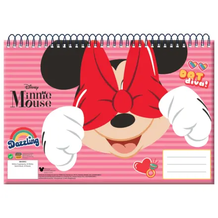 Disney Minnie Wink A/4 Spiral Skizzenbuch, 30 Blatt Produktfoto