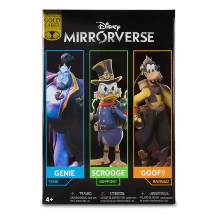 Disney Mirrorverse Actionfigur Combopack Genie, Scrooge McDuck & Goofy (Gold Label) 13 - 18 cm termékfotója