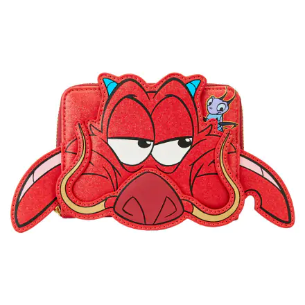 Loungefly Disney Mulan 25th Anniversary Mushu glitter Geldbörse Produktfoto