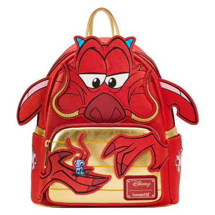 Loungefly Disney Mulan 25th Anniversary Mushu glitter Rucksack 26cm Produktfoto