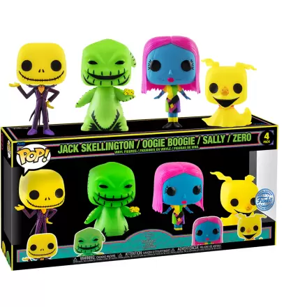 Disney POP! Movies Vinyl Figuren 4er-Pack Nightmare before Christmas (EMEA) 9 cm termékfotója