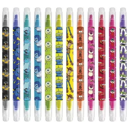 Disney Pixar Set von 12 erasable Stiften Produktfoto