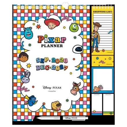 Disney Pixar Wandplaner 2026/27 30 x 34 cm Produktfoto