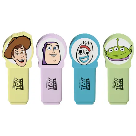 Disney Pixar Toy Story Set aus 4 Textmarkern mit Aufsatz Produktfoto