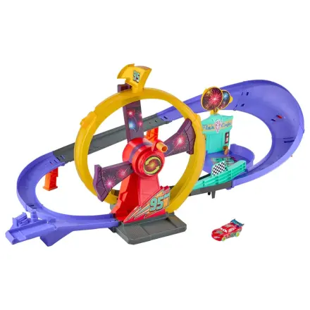 Disney Pixar Cars Lightning McQueen Rennstrecken Set Produktfoto
